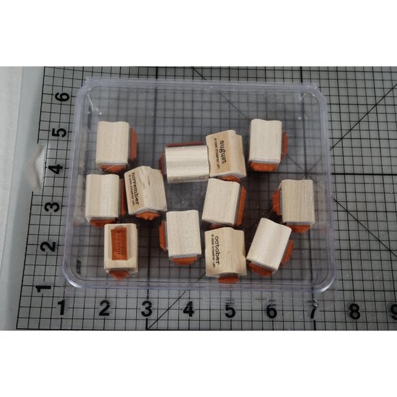 Stampin' Up! "Day-to-Day Flexible Phrases" Mounted Stamp Set 2005 - Picture 10 of 11